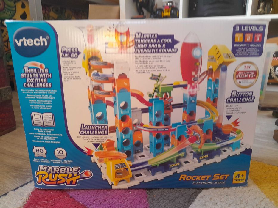V Tech marble run