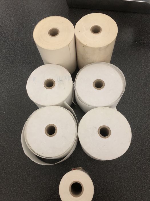 Rolos para maquina registadora e impressoras