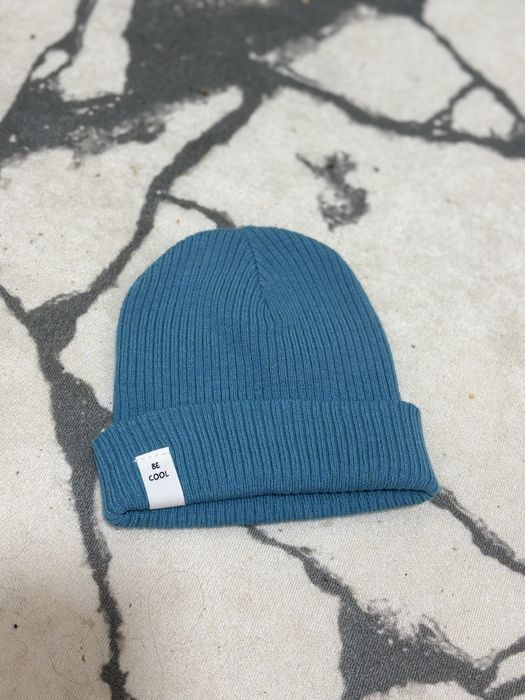 Шапка дитяча на хлопчика блакитна