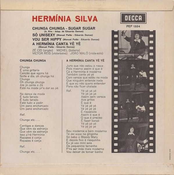 A Hermínia Canta Yé Yé - Single 7"  de 1970