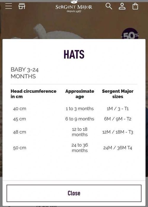 Sergent Major czapka z polarem T4 24/36m 50cm