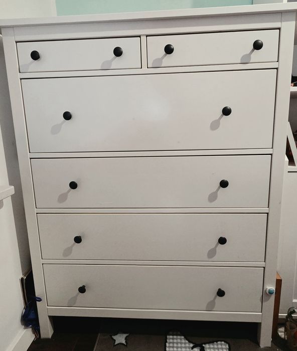 Biała komoda IKEA – 6 szuflad – pojemna
