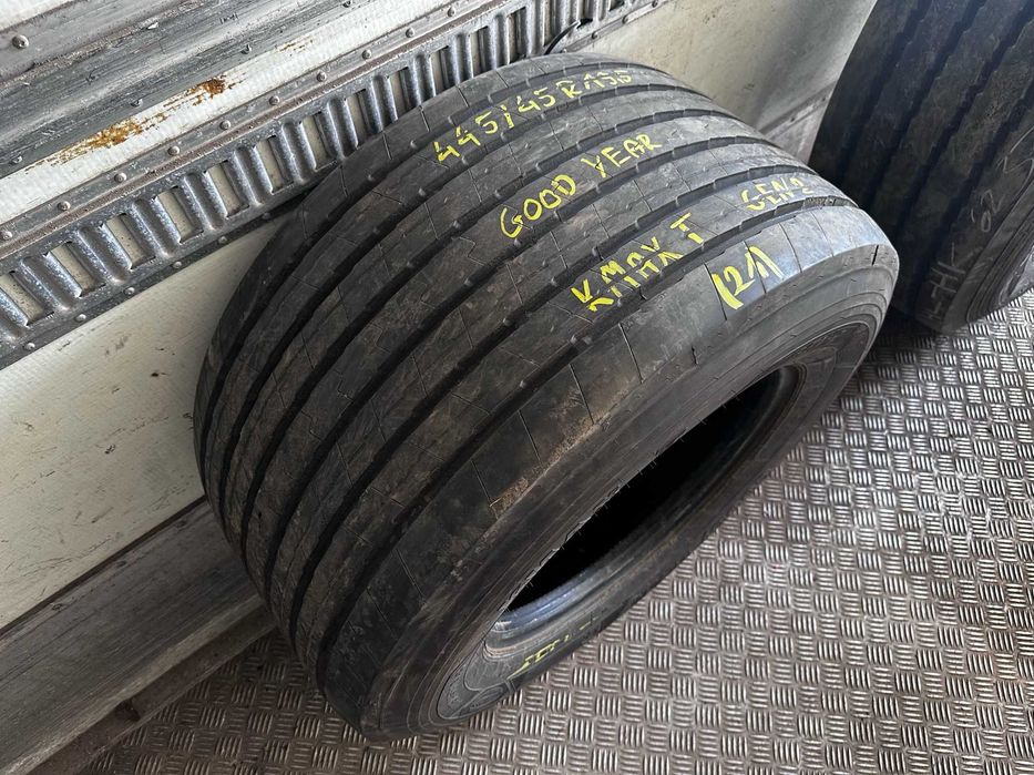 Opona Ciężarowa 445/45R19.5 160J GOODYEAR KMAX T GEN-2 2021 Rok (90%)