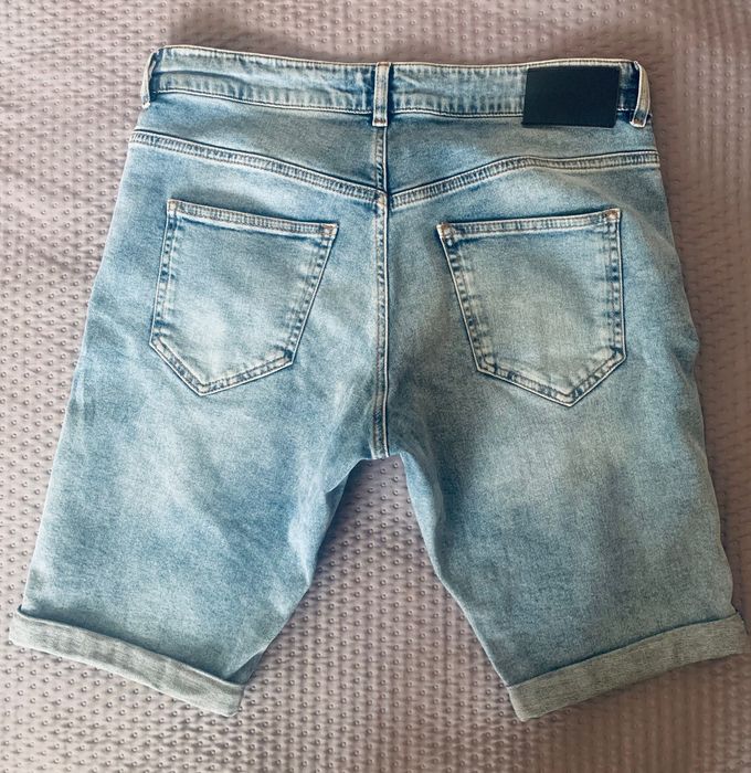 Jeansowe męskie spodenki marki Vistula