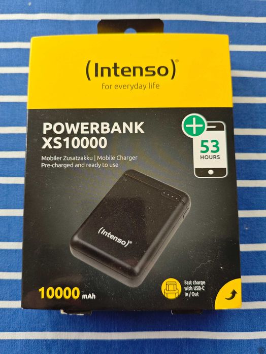 Carregador portátil intenso Power Bank XS10000, bateria externa