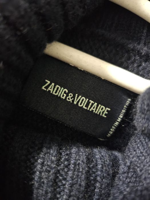 Zadig&Voltaire  уютное кашемировое пончо свитер  оверсайз