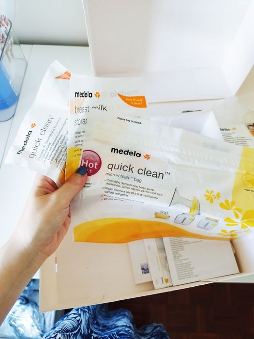 Bomba extratora de leite MEDELA: swing Flex premium