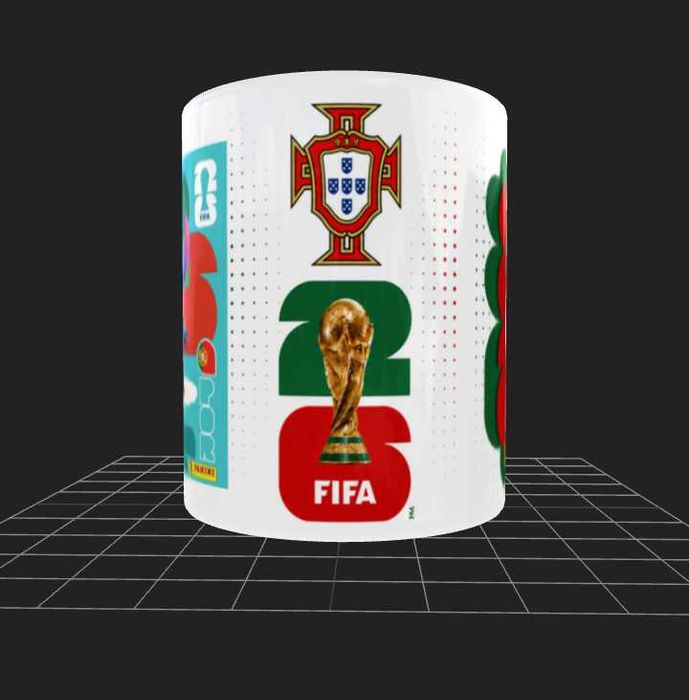 Campanha Canecas para o Mundial para os Fãs de Cristiano Ronaldo e do Stitch , dá para personalizar com a pessoa + oferta na compra de 4 unidades