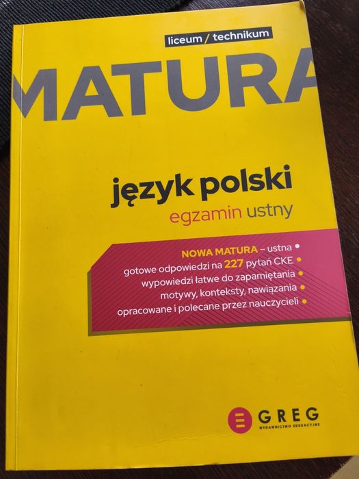 Matura język polski