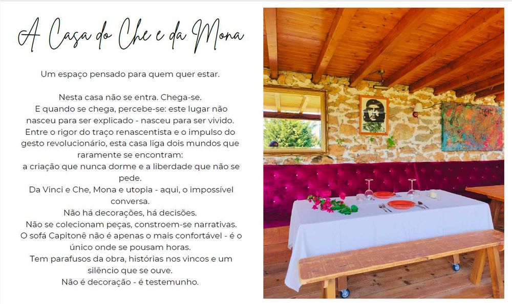 A Casa Mona&Che - Espaço para Convívio