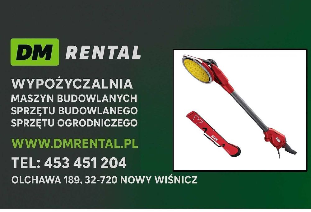 Żyrafa, Szlifierka do gładzi FLEX GE 6 R-EC WYNAJEM