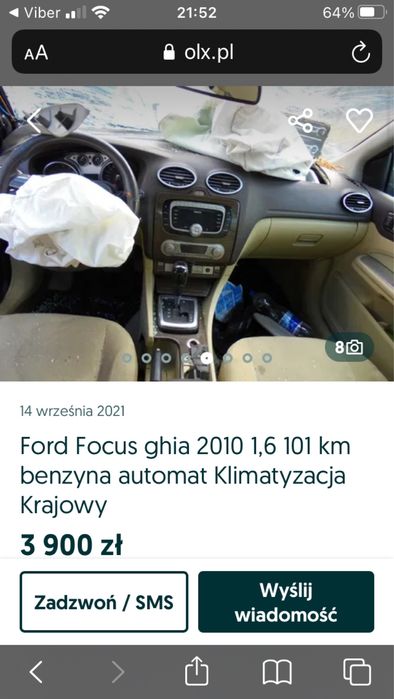 Запчастини Форд фокус 2 3 рест  авто розбір
