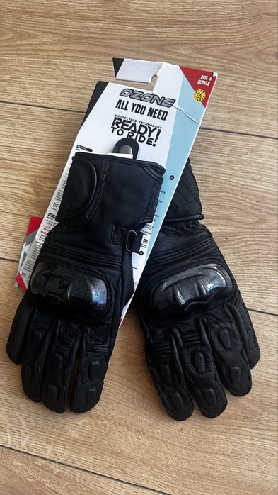 Rekawice motocyklowe  OZONE RIDE II CE BLACK  Rozmiar L