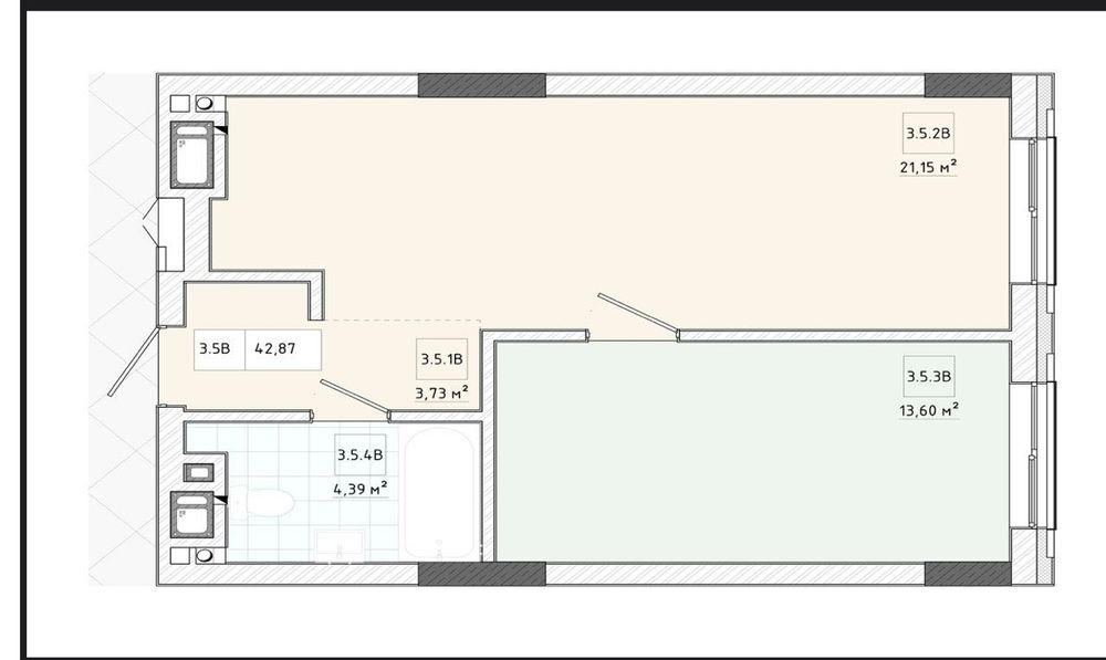 Продаж 1 кімнатних апартаментів ЖК APART HALL по вул Трускавецька
