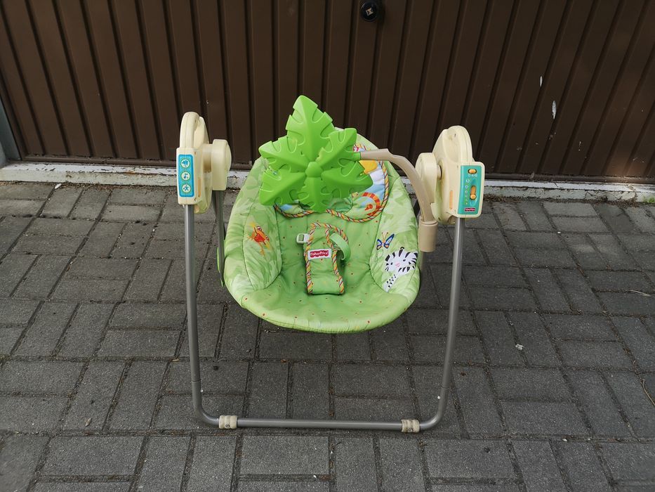 Bujaczek z pozytywką fisher Price rainforest