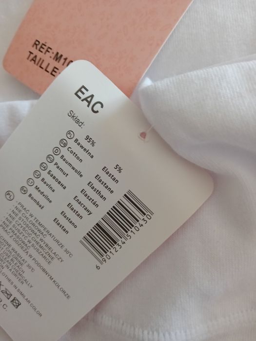 Zestaw 8 majtek bawełnianych, rozmiar XL