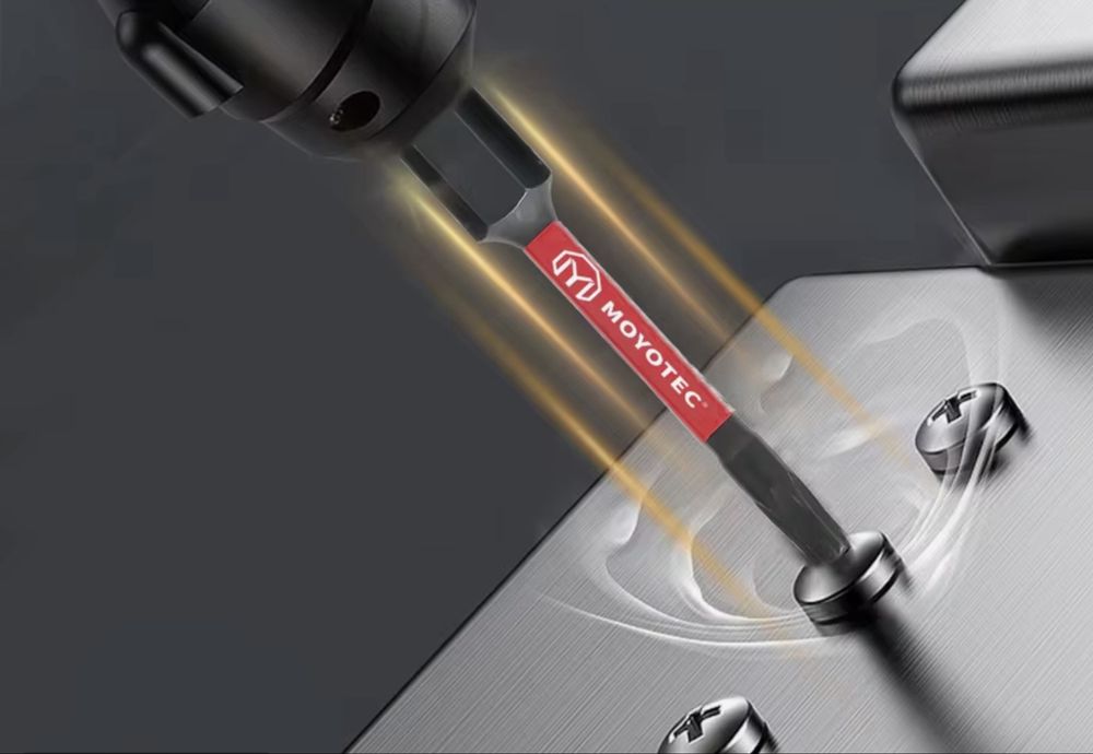 Набір ударних біт Torx з міцної сталі S2 50мм 10шт t7-t40