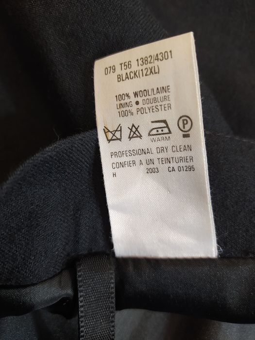 Wełniana spódnica maxi L