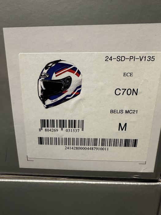 Kask motocyklowy HJC C70N BELIS rozmiar M Poliweglan,NOWY MODEL,PROMO!