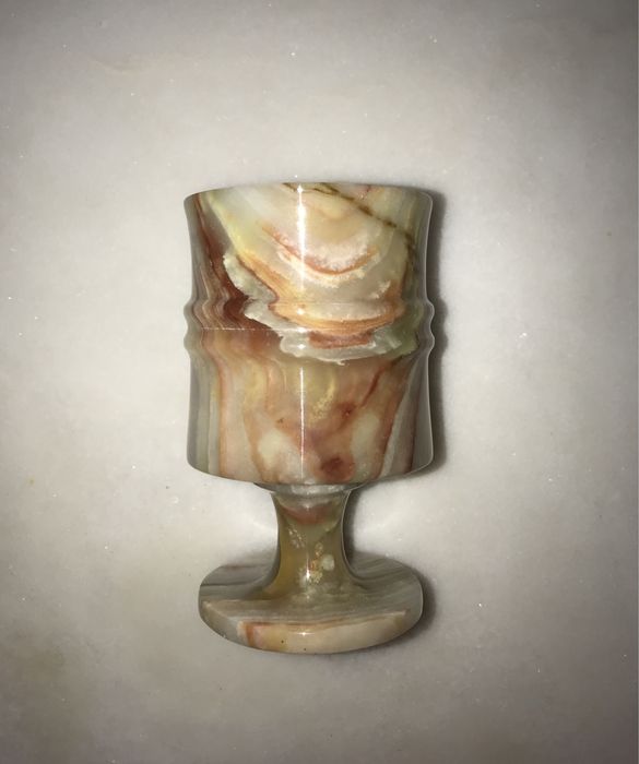 Copo de Ágata Esculpida