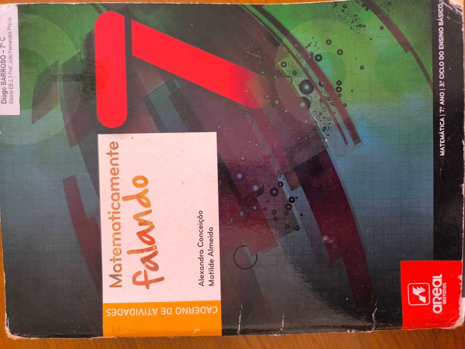 Livro Matemática 7° ano "Matematicamente falando"