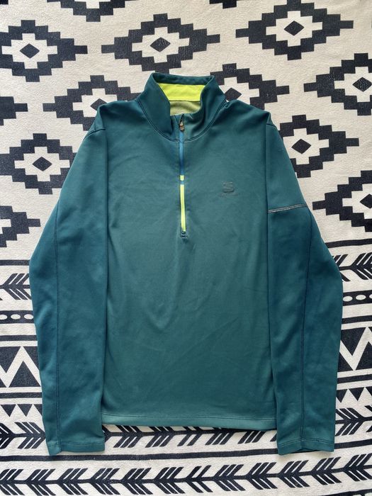 Термо кофта Salomon AdvancedSkin Warm “Turquoise”