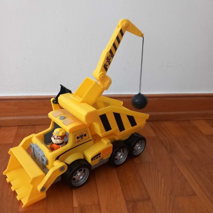 Patrulha Pata Camião Construção Rubble