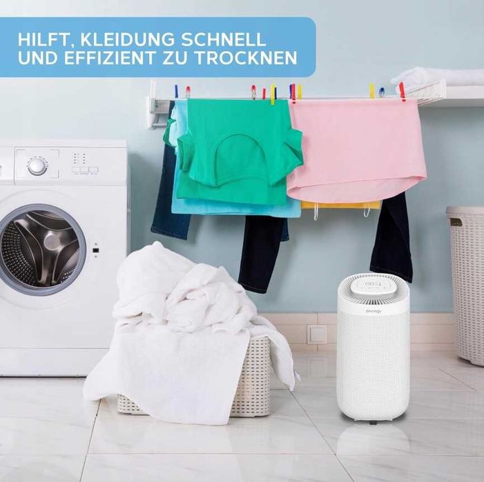 Devology osuszacz 12 l/dzień aplikacja WiFi zbiornik na wodę 3,2 l