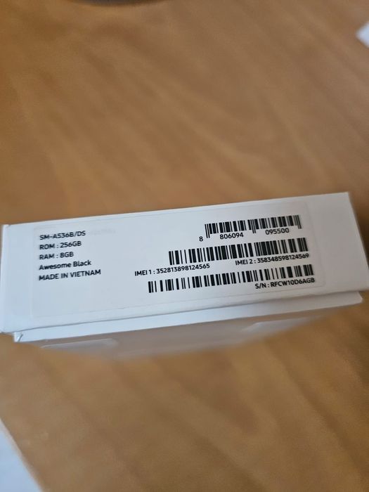 Samsung A53 5g 256gb 8gb ram com caixa