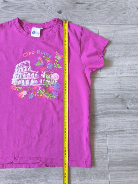 Italia t-shirt koszulka bluzka bawełna w rozmiarze 140 wiek  9-10