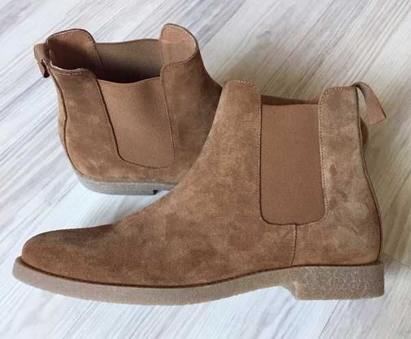 Garment Project Sztyblety Chelsea Boots Brąz Rozmiar 44 NOWE