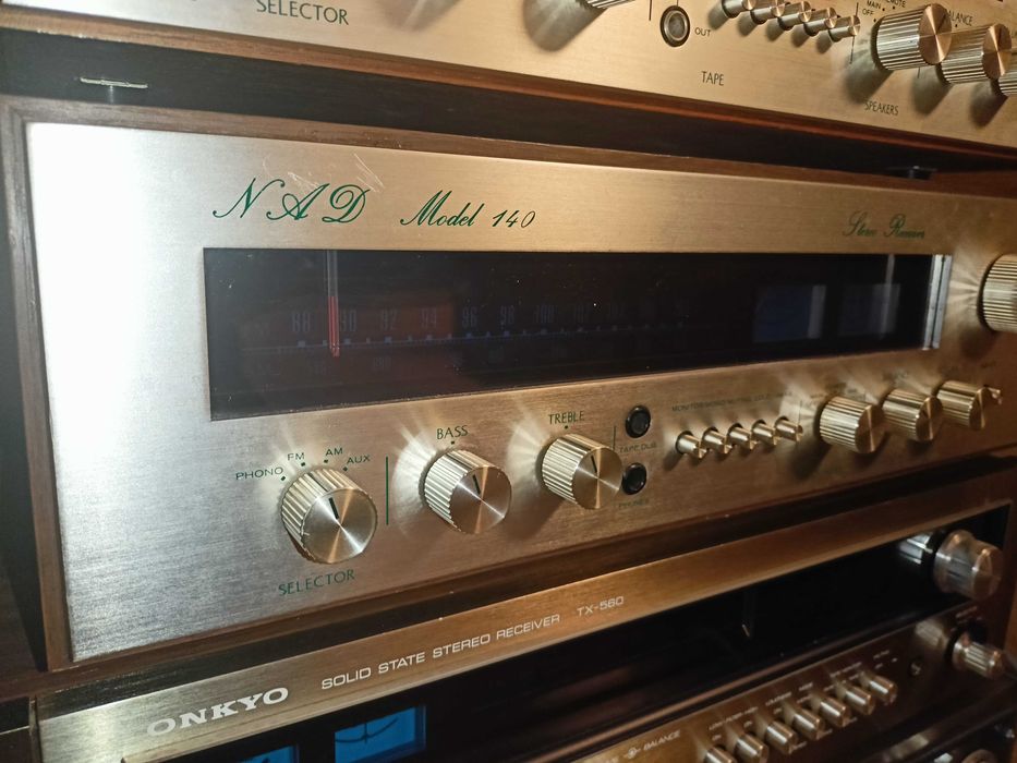 Nad 140 wzmacniacz amplituner