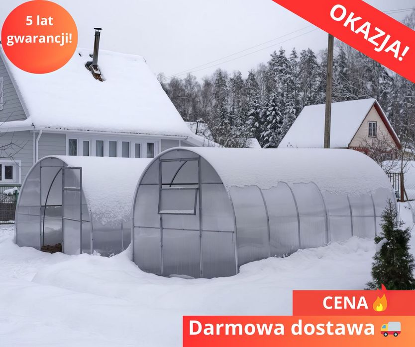 Poliwęglan komorowy 4-6 mm na szklarnie zadaszenia DOSTWA GRATIS