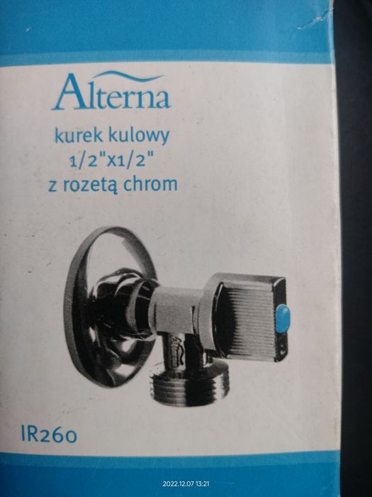 Kurek kulowy z filtrem 1/2*1/2
