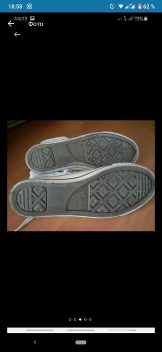 Очень стильные высокие кеды Converse. Состояние идеальное. Одеты ровно