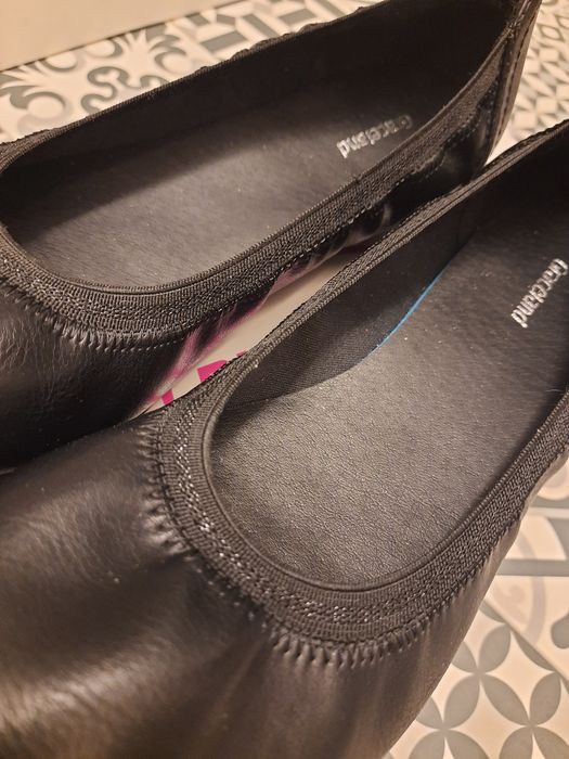 Nowe Buty Balerinki 39 Deichmann Gumka Dopasowuje się do stopy