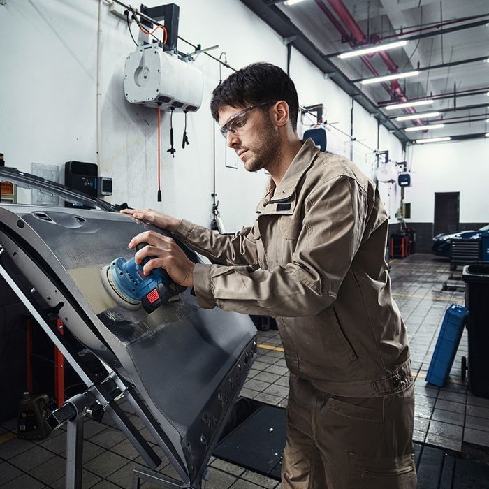 Akumulatorowa Szlifierka Mimośrodowa Gex 185-Li 0*Ah Bosch