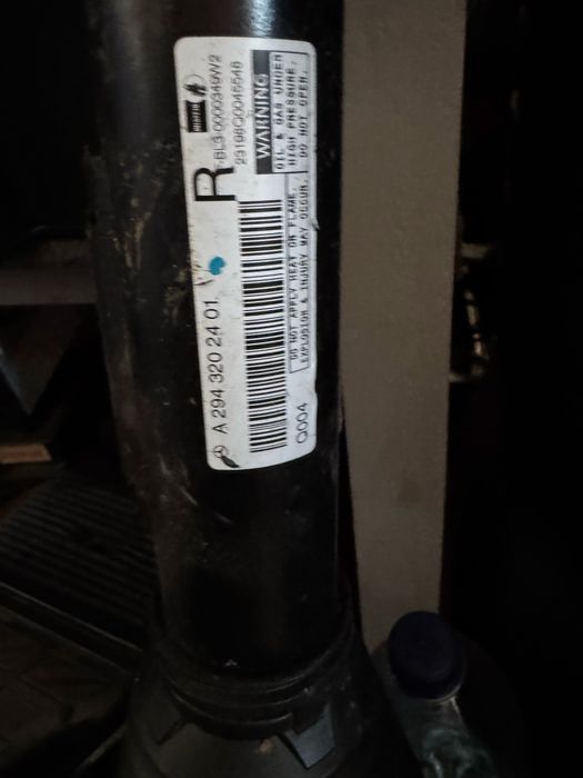 Mercedes. Цапфа, стійка, ричаг 296,297,295