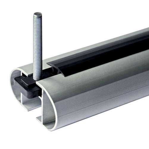 Bagażnik dachowy Azilo Alu Standard 120 aluminiowy na relingi