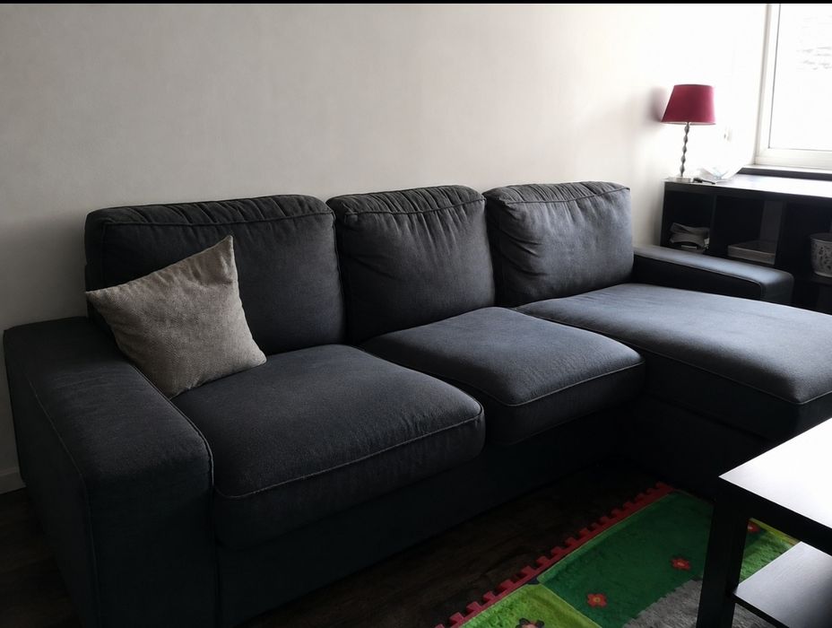 Sofá Kivic com chaise longue - fantástico, pouco uso e melhor preço