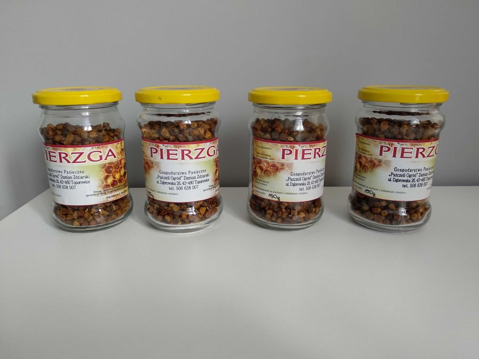 PIERZGA - naturalna Pierzga Pszczela