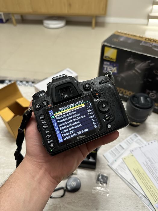 Фотоапарат  Nikon D7000+18-105mm. Повнв комплектація.