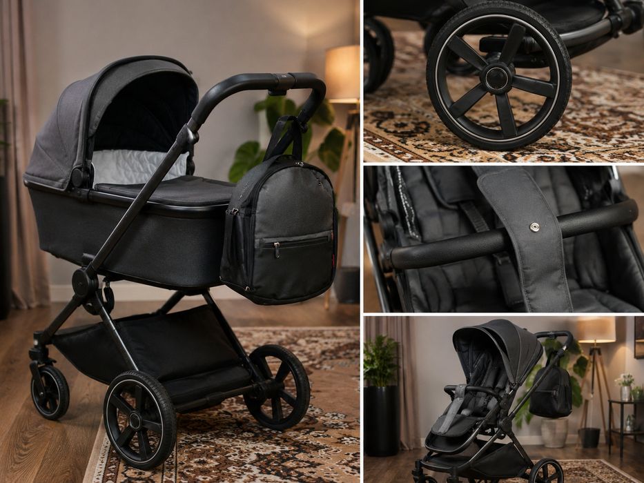 Продам дитячу коляску Carrello 2в1 (люлька + прогулянковий блок)
