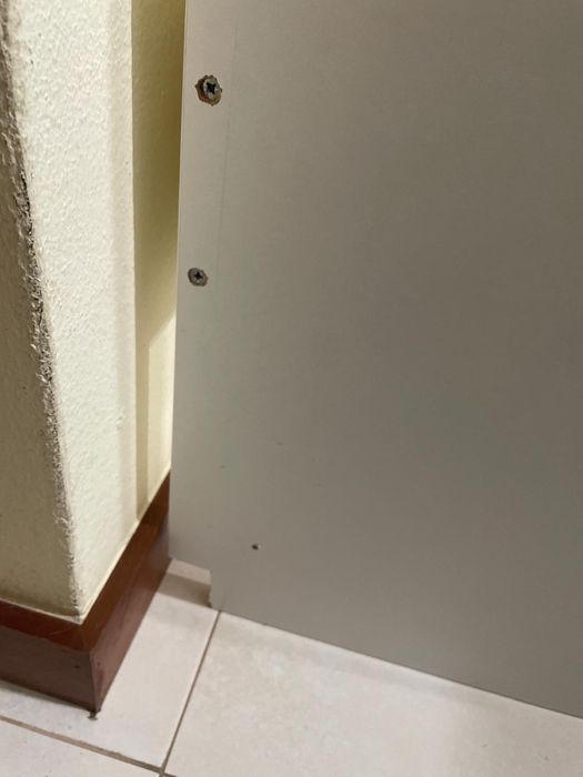 Mesa secretária branca