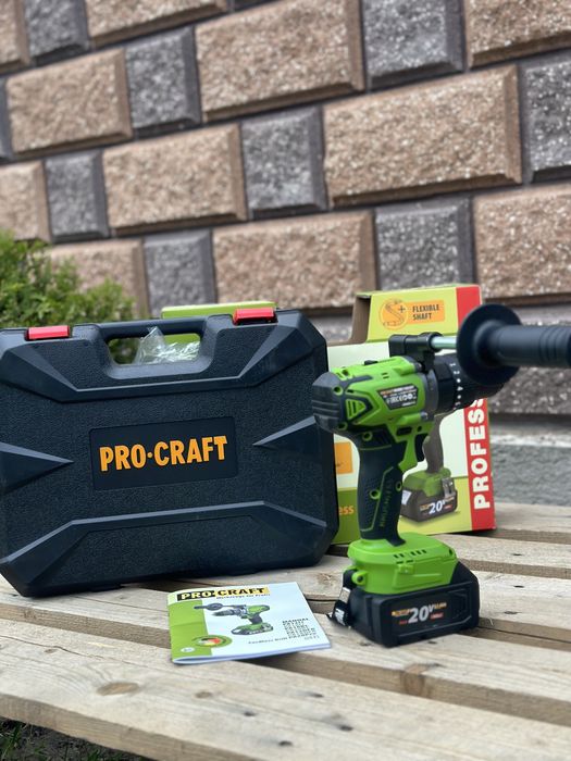 Акція! Ударний шуруповерт Procraft Pa18bl без акб та зп