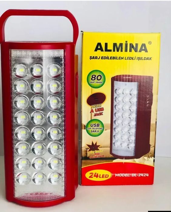 Повербанк Almina DL-2424 24 LED, 30000 mah