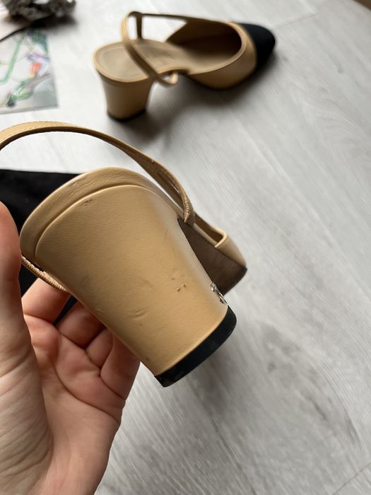 Slingback chanel rozmiar 36