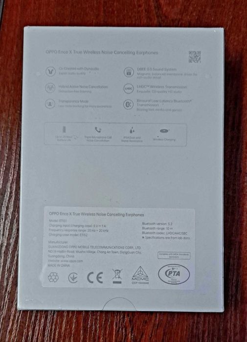 Słuchawki OPPO Enco X W71 Biały