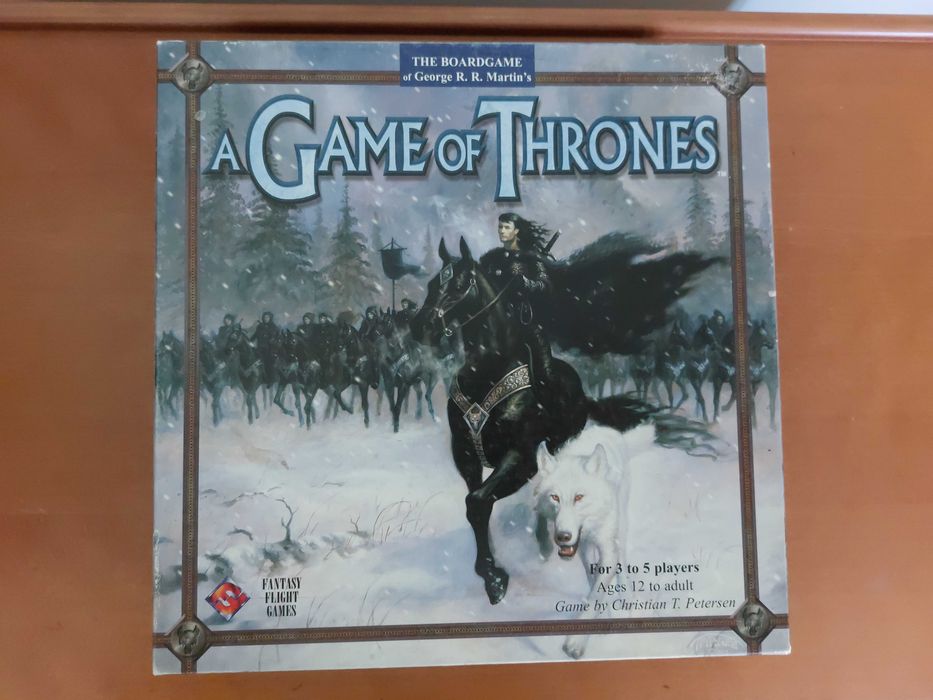 A Game of Thrones, 1st Edition, EN, (Board Game, Jogo de Tabuleiro)