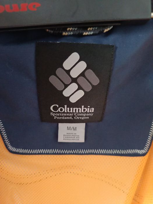 Kurtka Columbia Omni tech M granatowa wiosna